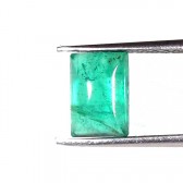 Natural Green Emerald Octagon Cut 1.2 carats