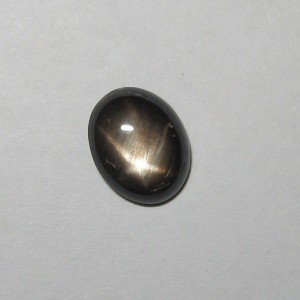 Black Star Sapphire 3.41 carat Natural Unheated No Diffusion