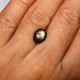 Black Star Sapphire 3.41 carat untuk cincin vintage