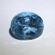 Blue Topaz Oval 4.50 carat Permata Indah berwarna Biru