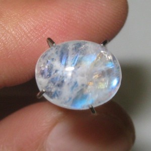 Natural Blue Flash Moonstone 2.25 carat
