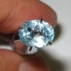 Light Blue Topaz 1.35 carat Luster untuk Perhiasan Bagus