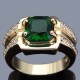 Cincin Gold Filled Model Emerald (CZ)