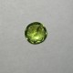 Foto Bawah Batu Permata Round Green Peridot 0.85 carat