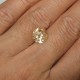 Light Yellow Citrine 2.80 carat Round Cut untuk cincin fashion