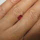 Garnet Merah Rectanguler 0.55cts