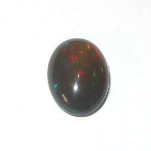 Electric Rainbow Black Opal 1.84 carat