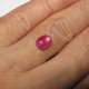 Natural Ruby 2.37 carat Pinkish Red yang Cantik 