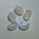 5 Pcs Blue Flash Moonstone 4.75 carat