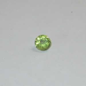 Round Peridot 0.65 carat