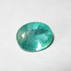 Batu Zamrud Oval 0.90 carat