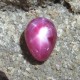 Pear Shape Star Ruby 3.11 carat Kualitas Bagus!