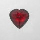Heart Pyrope Garnet 3.57 carat Foto Bawah