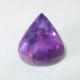 Pear Heart Dark Violet Amethyst 2.60 carat