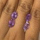 4 Pcs Amethyst Purple Oval 4.65 carat