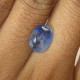 Safir Ceylon 2.36 carat biru bening berserat