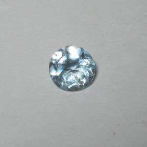 Round Light Blue Topaz 0.85 carat