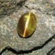 Sillimanite Cat Eye Greenish Yellow 4.52 carat