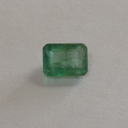 Rectangular Step Cut Emerald 0.71 carat