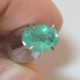 Oval Emerald 0.70 carat Zamrud Hijau Zambia
