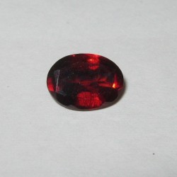 Batu Permata Red Garnet 1.45 carat Oval Cut