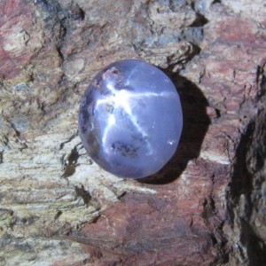 Batu Safir Grey Star Antik 2.53 carat
