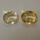 Batu Permata Couple Light Yellow Citrine 3.15 carat