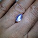 Colorless Blue Sheen Moonstone 3.30 carat