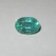 Batu Zamrud Hijau Oval 1.26 carat