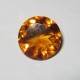 Batu Permata Orange Citrine Round Cut 1.95 carat