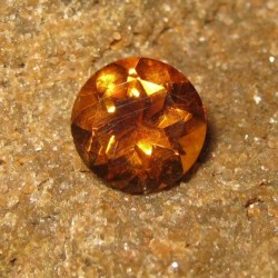 Citrine Orange Round 2.17 carat