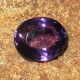 Batu Permata Ntural Purple Amethyst 9.70 carat Oval Cut