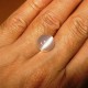 Round Colorless Cat Eye Moonstone 6.28 carat