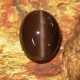 Batu Mulia Cats Eye Spectrolite Reddish Brown 9.91 carat