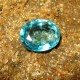 Batu Permata Apatite 1.22 carat Oval Warna Bluish Green