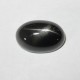 Black Star Diopside 4.23 carat Oval Glossy Cabochon