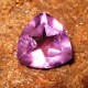 Batu Mulia Natural Amethyst Violet Trilian Cut 3.30 carat