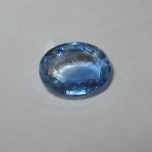 Batu Permata Natural Kyanite 1.33 carat Oval cut