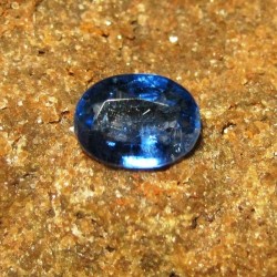 Batu Permata Natural Blue Kyanite 1.66 carat Oval Cut