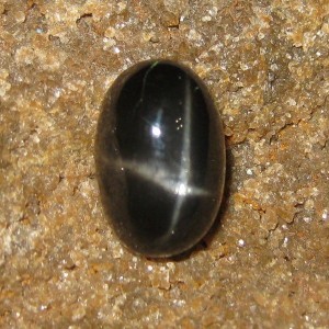 Batu Mulia Star Diopside 5.99 carat Oval Cabochon