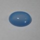 Blue Chalcedony Oval Cab 6.45 carat