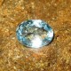Batu Permata Natural Topaz 1.55 carat Oval Sky Blue