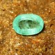 Batu Mulia Zamrud Hijau Oval 0.95 carat untuk Cincin