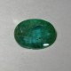 Batu Mulia Zamrud Hijau Oval 1.95 carat Berserat