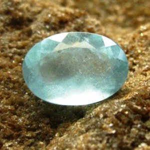 Oval Milky Sky Blue Aquamarine 5.35 carat