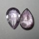 2 Pear Shape Amethyst 2.40 carat