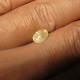 Oval Light Yellow Sapphire 1.20 carat