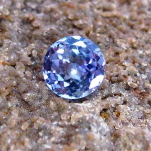 Round Blue Tanzanite 1.10 carat