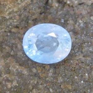Safir Srilanka Biru Muda 2.06 carat
