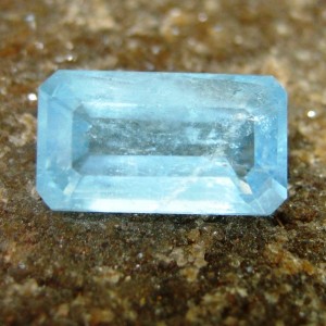 Sky Blue Aquamarine Rectangular 3.30 carat
